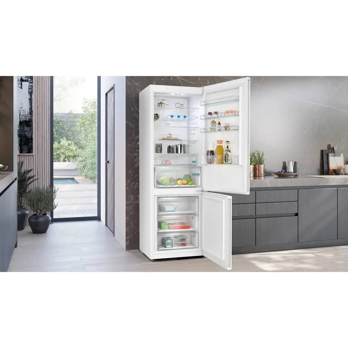 Siemens KG49NXWDF - Koel-vriescombinatie - No Frost