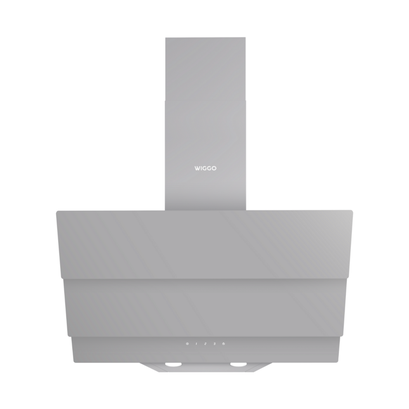 Wiggo WE-B643G(G) – Afzuigkap – 60 cm – Grijs – Wandschouw – Energieklasse B – Stil – Koolstoffilter