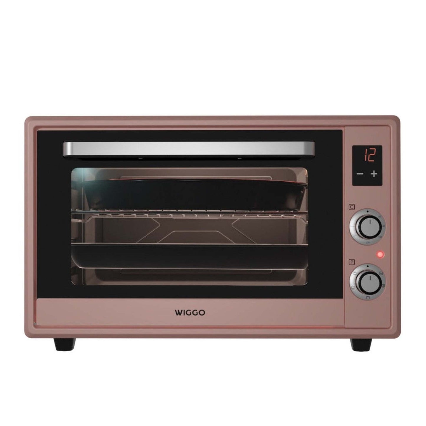 Wiggo WMO-E657 P - Vrijstaande oven