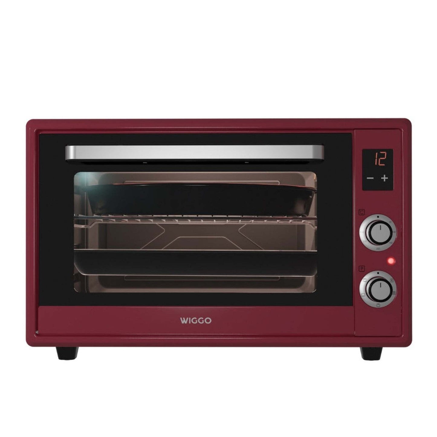 Wiggo WMO-E657 R - Vrijstaande oven