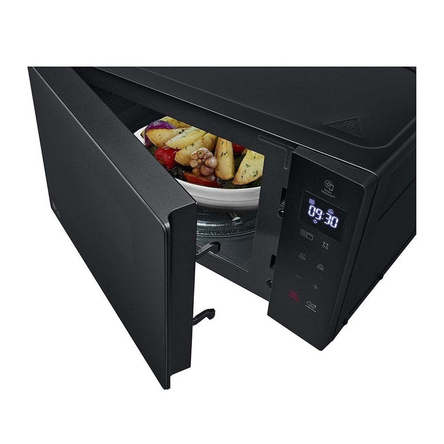 LG MH6032GAS - Vrijstaande magnetron - met grillfunctie