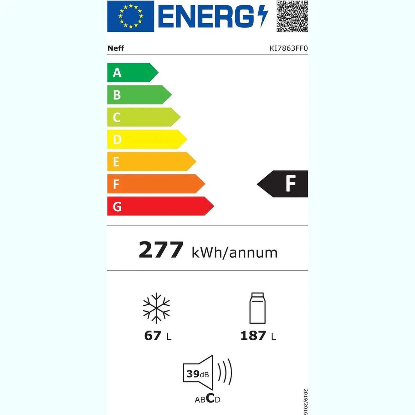 NEFF KI7863FF0 - Inbouw Koel-vriescombinatie - No Frost