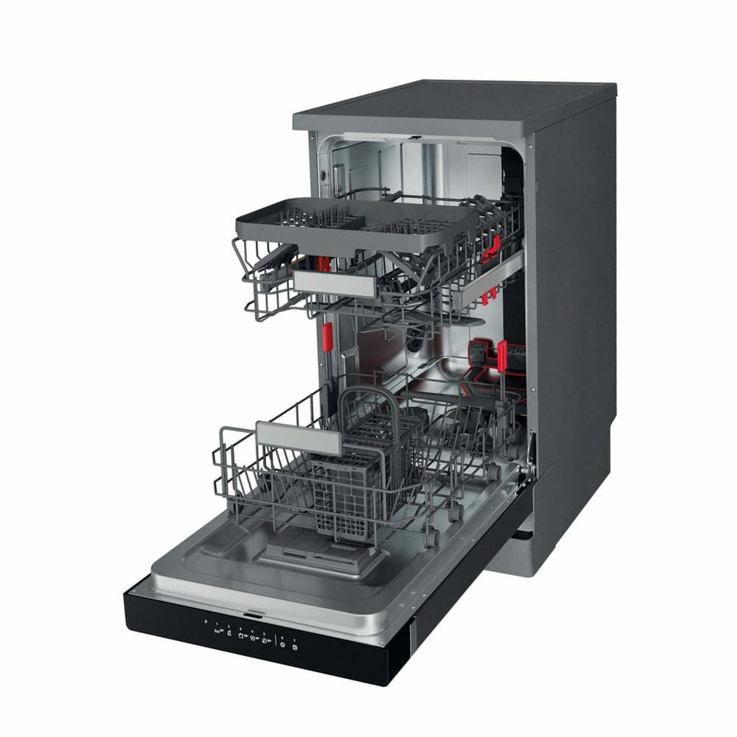 Whirlpool WSFO3T223PCX - Vrijstaande vaatwasser