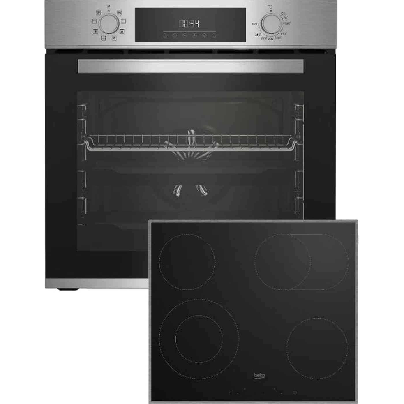 Beko BBSM12320X – Inbouw oven – 72 liter – Zwart – Energieklasse CBeko BBSM12320X – Inbouw oven – 72 liter – Zwart – Energieklasse C