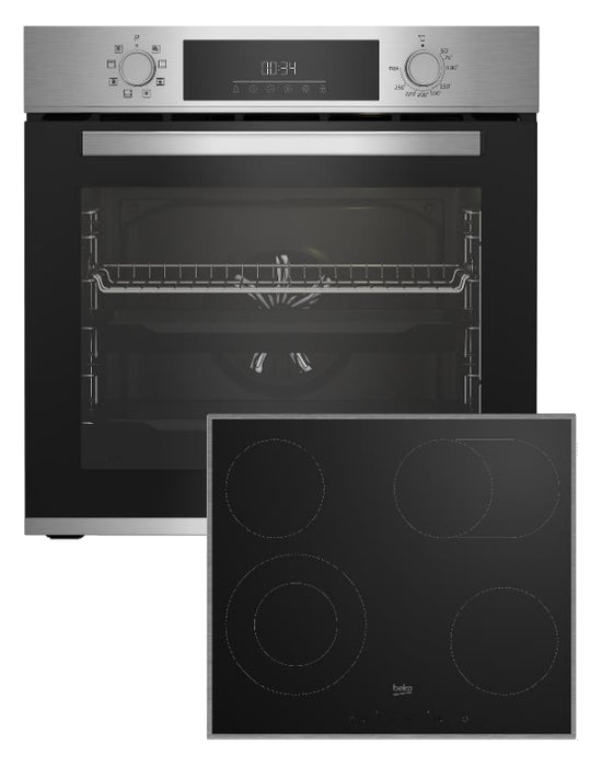 Beko BBSM12320X – Oven inbouw – Veelzijdige functies – Grote inhoud – Stijlvol zwart