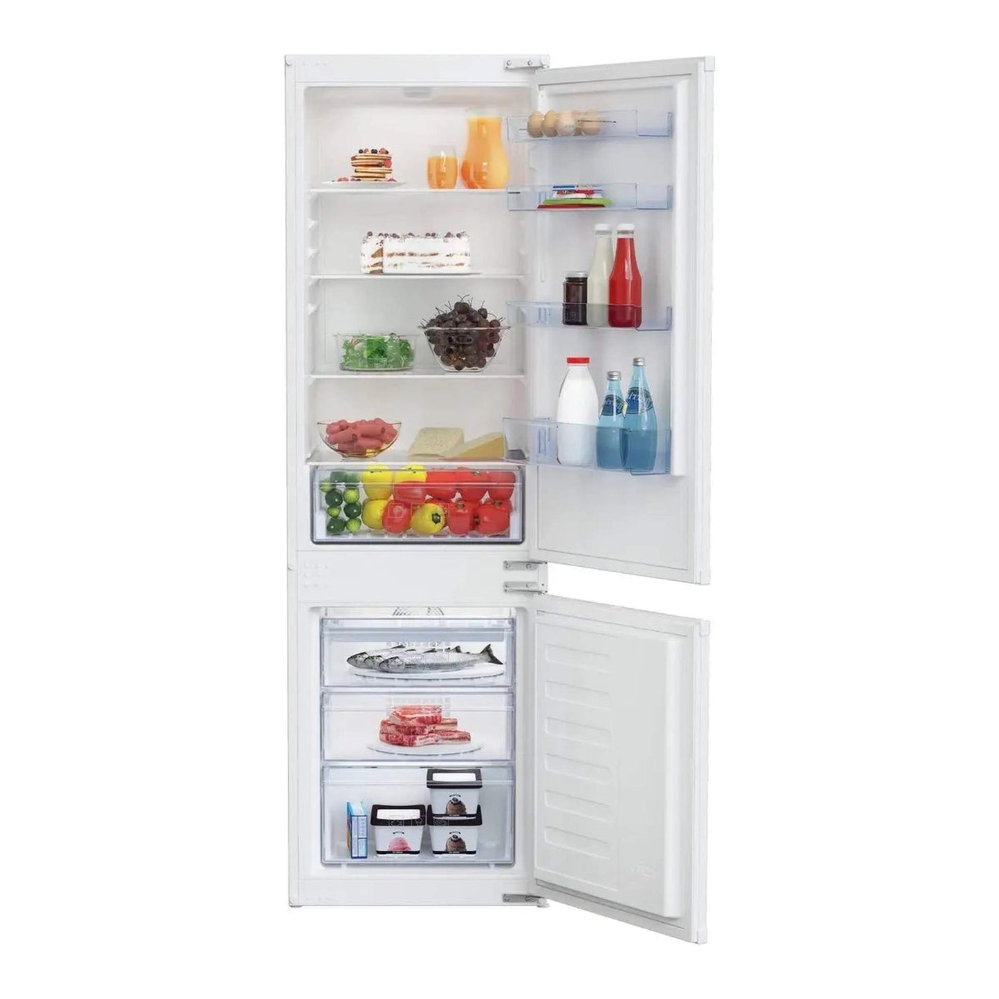 Beko BCHA275K4SN - Inbouw Koel-vriescombinatie - No Frost