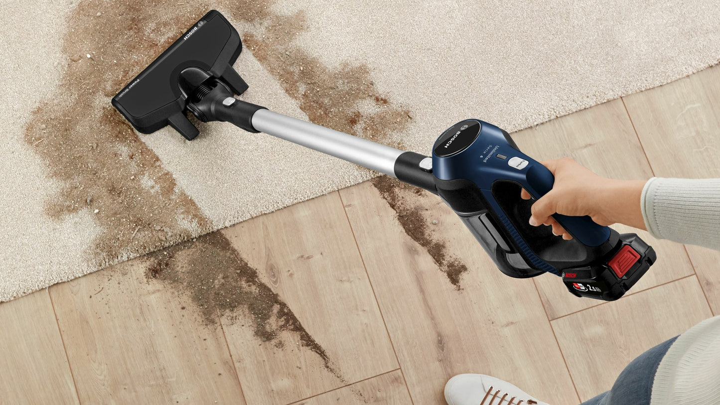 Bosch BBS611MAT – Steelstofzuiger – Accu – Zakloos – 700 W – Blauw – 30 min gebruik