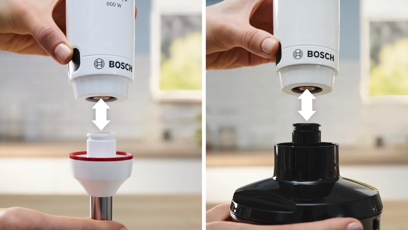 Bosch MSM4W420 – Staafmixer – 600W – Incl. maatbeker – Wit/Grijs