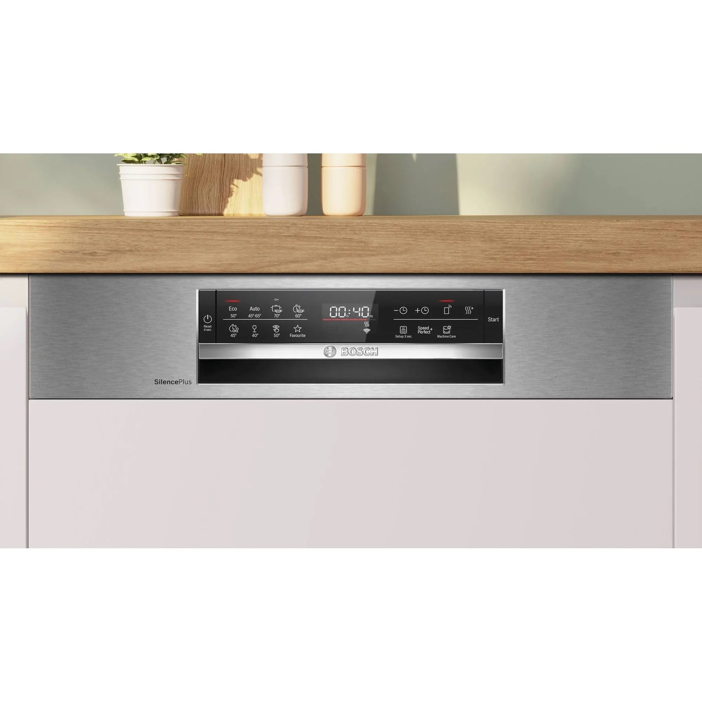 Bosch SMI6ECS12E – Inbouw Vaatwasser – 42 dB – 14 couverts – RVS – Energieklasse A – Home Connect