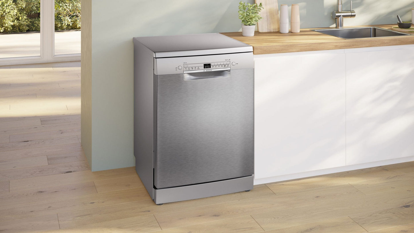 Bosch SMS2HVI02E – Vrijstaande Vaatwasser – 14 Couverts – RVS – 46 dB – Energieklasse D
