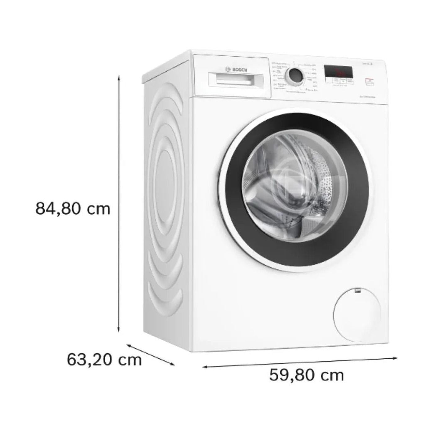 Bosch WGE03209PL – Wasmachine – 8 kg – Energieklasse A – 1200 rpm – Stil en efficiënt