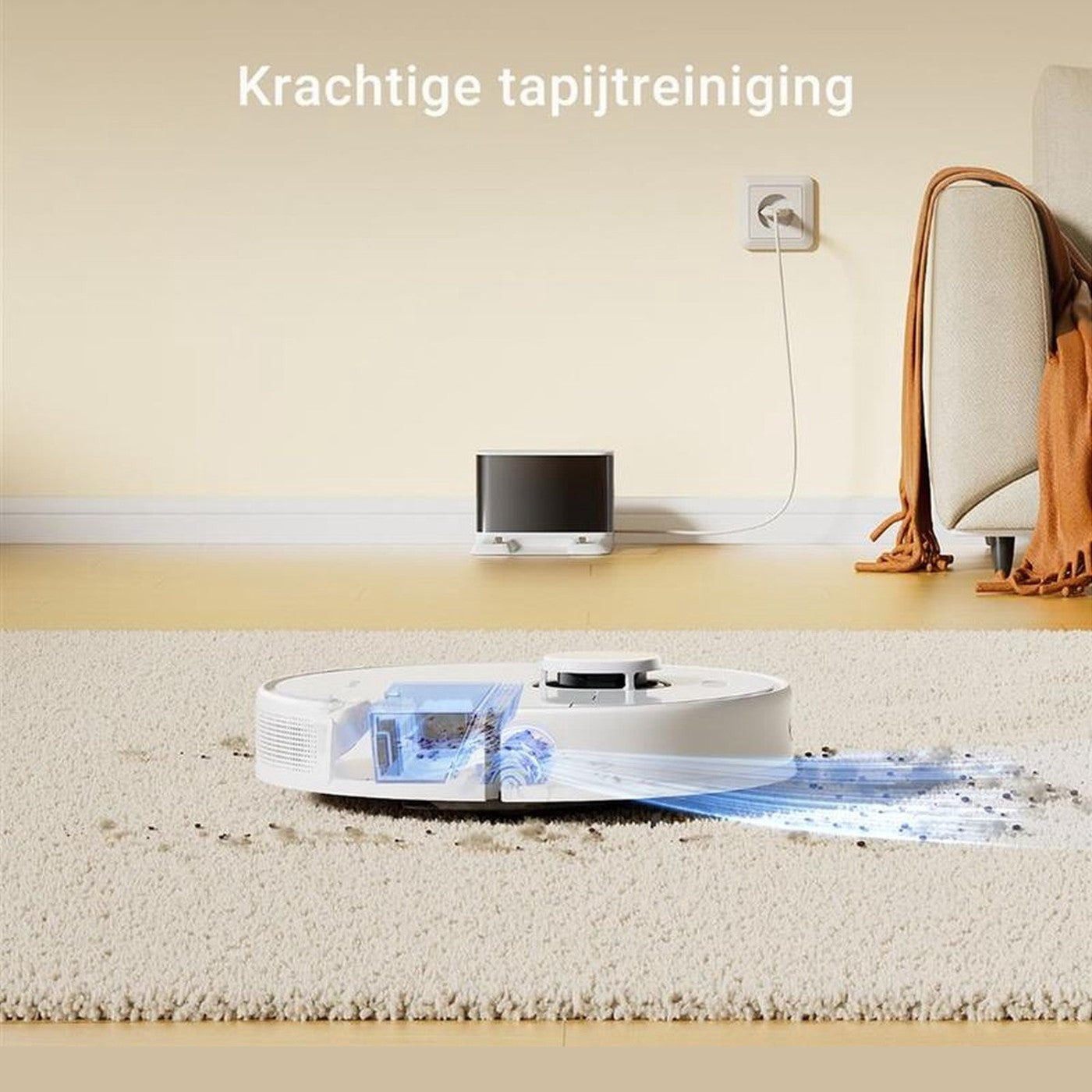 Dreame D9 Max Gen 2 – Robotstofzuiger met dweilfunctie – 4000 Pa – Appbediening – LDS Navigatie – Direct leverbaar