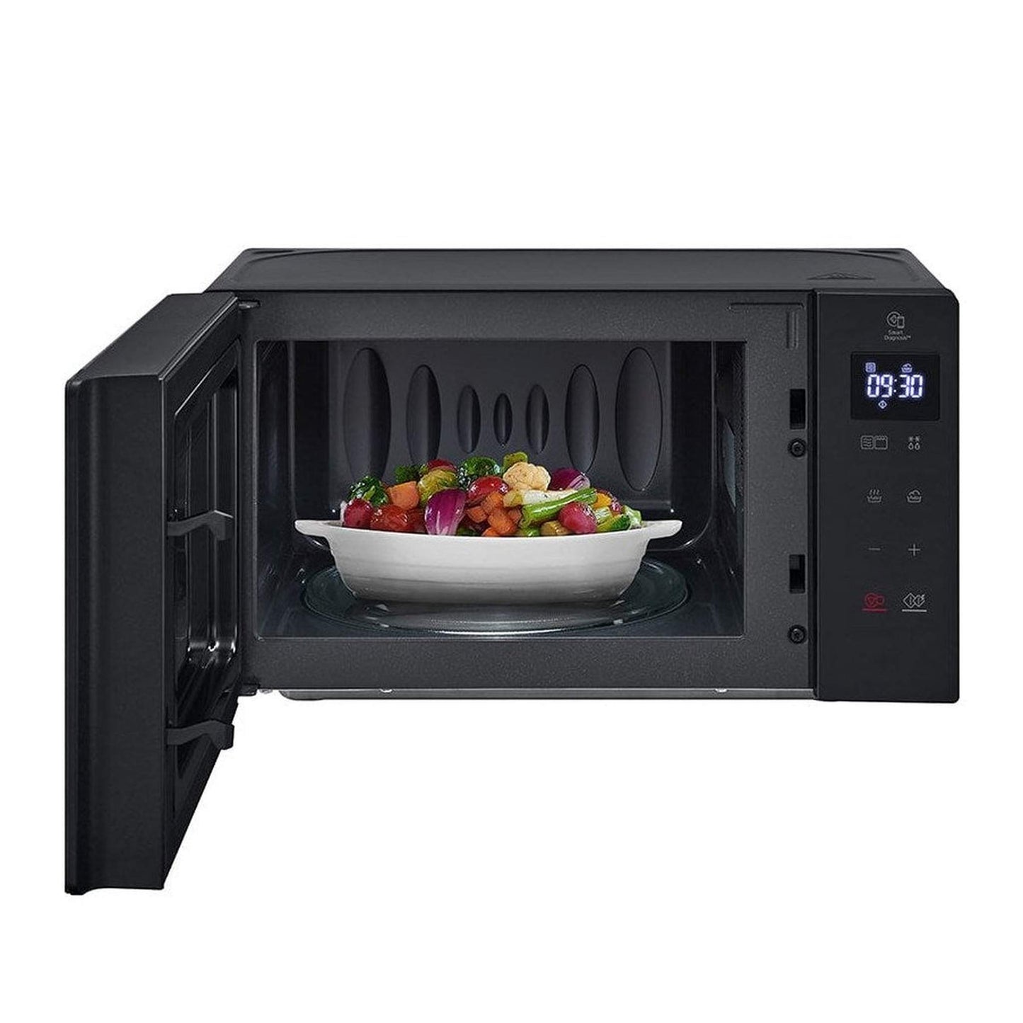 LG MH6032GAS - Vrijstaande magnetron - met grillfunctie