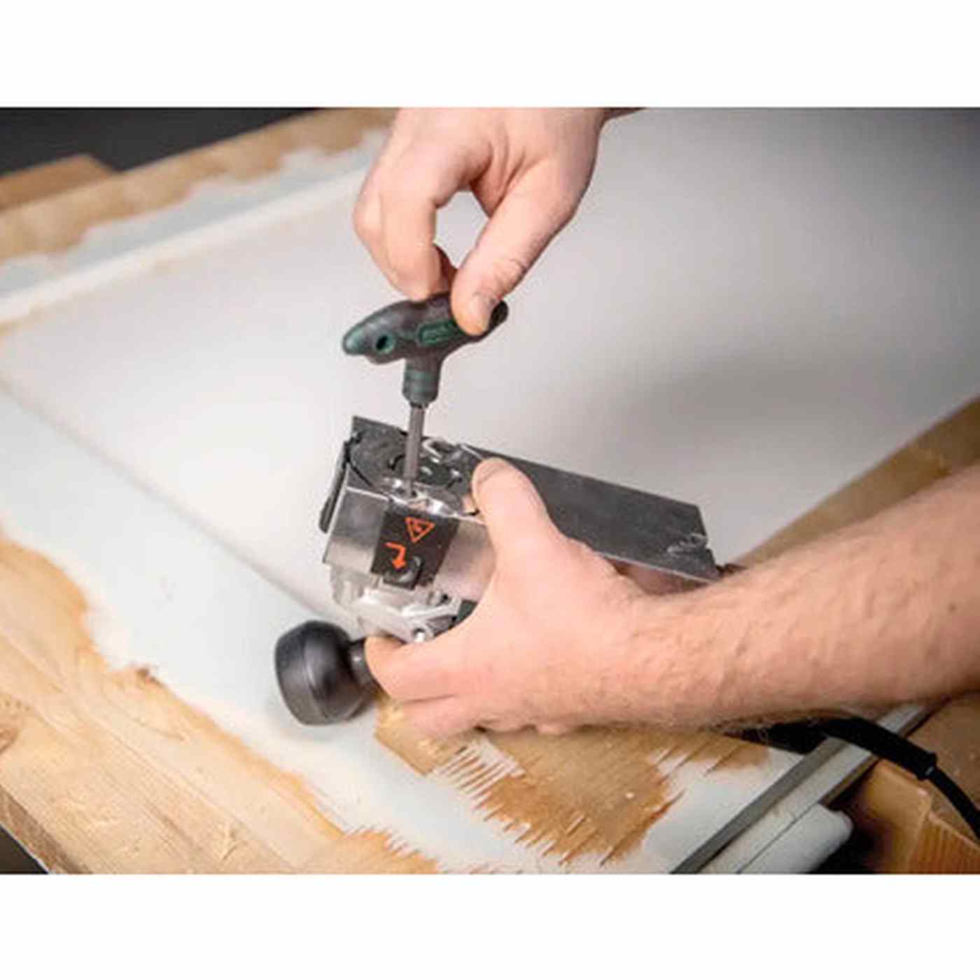 Metabo LF 850 S – Lakfrees – 710 W – 82 mm – Stofafzuiging – Voor hout en lak