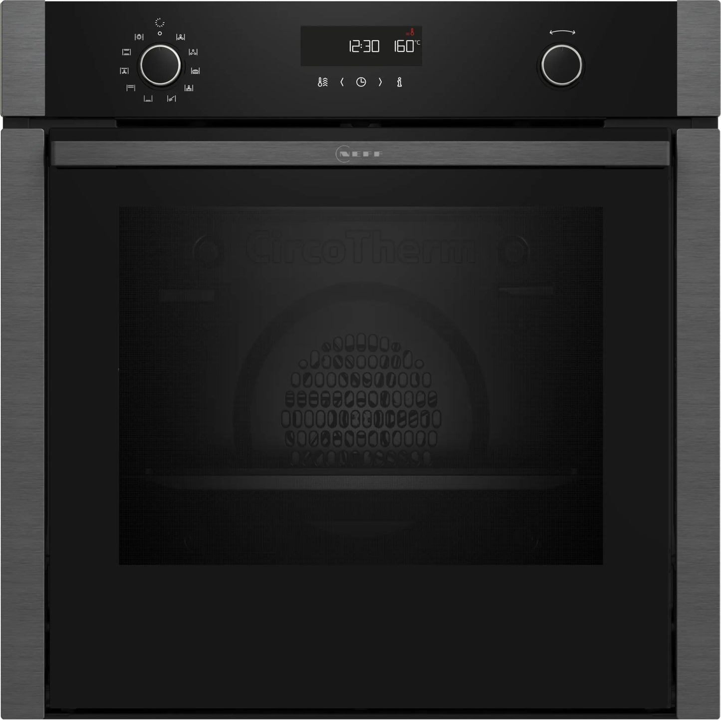 Neff B6ACH7AG3 – Inbouwoven – 71L – 6 functies – Energieklasse C – Zwart