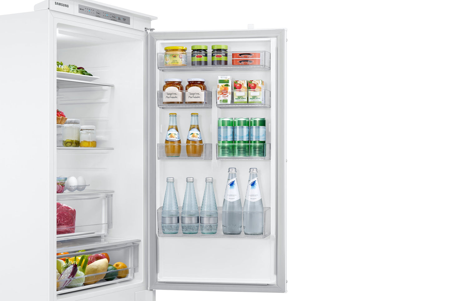 Samsung BRB26703EWW – Inbouw Koel-vriescombinatie – No Frost – Fluisterstil – Energieklasse E – 267 liter