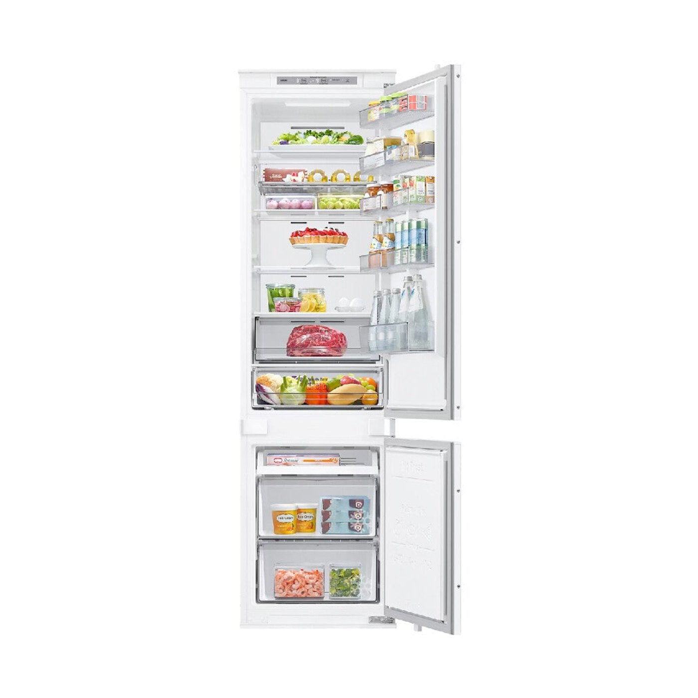 Samsung BRB70F30AES0 – Inbouw Koel-vriescombinatie – 298 l – No Frost – Deur-op-deur – Energieklasse E