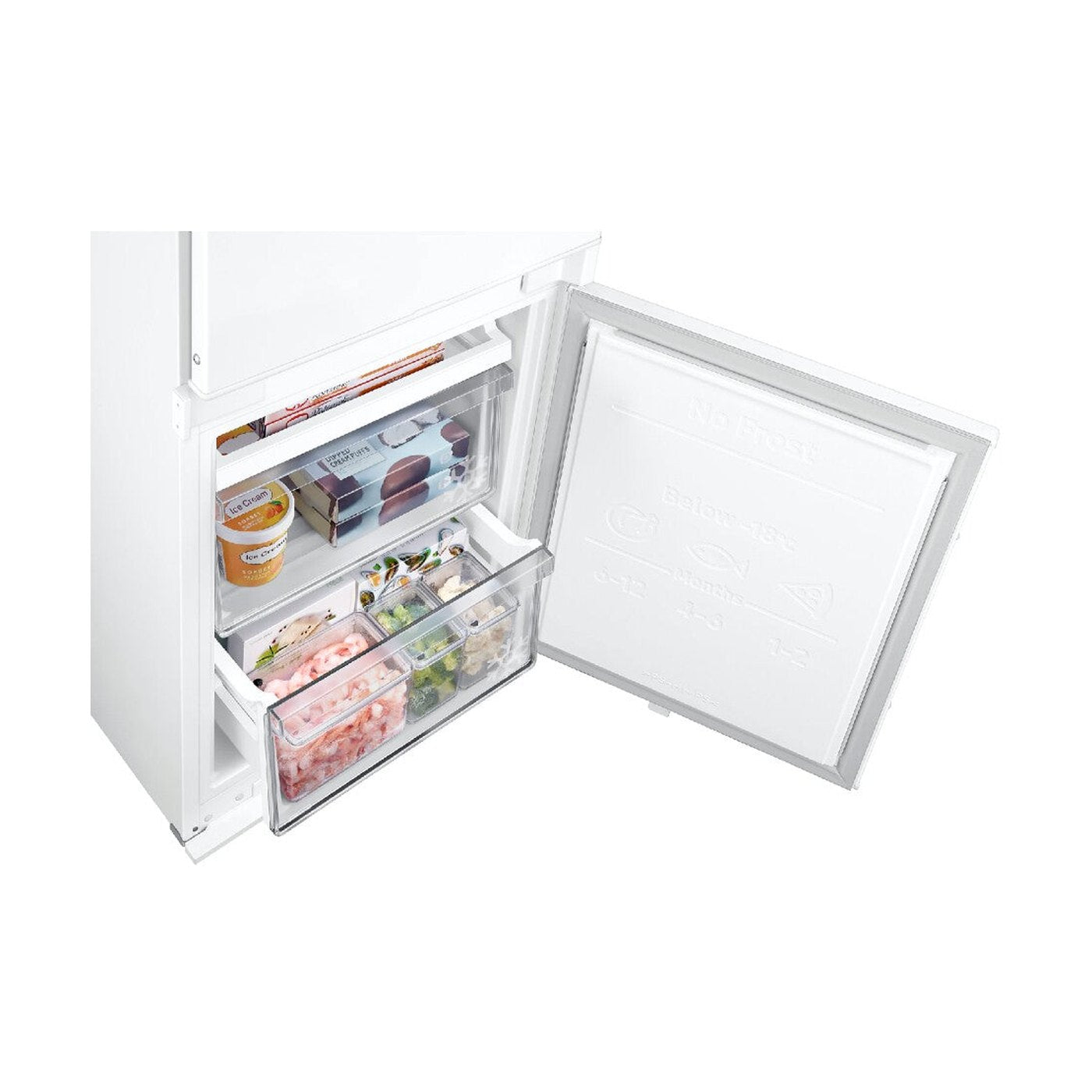 Samsung BRB70F30AES0 – Inbouw Koel-vriescombinatie – 298 l – No Frost – Deur-op-deur – Energieklasse E