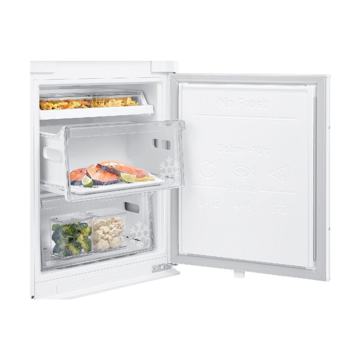 Samsung BRB70F30AES0 – Inbouw Koel-vriescombinatie – 298 l – No Frost – Deur-op-deur – Energieklasse E