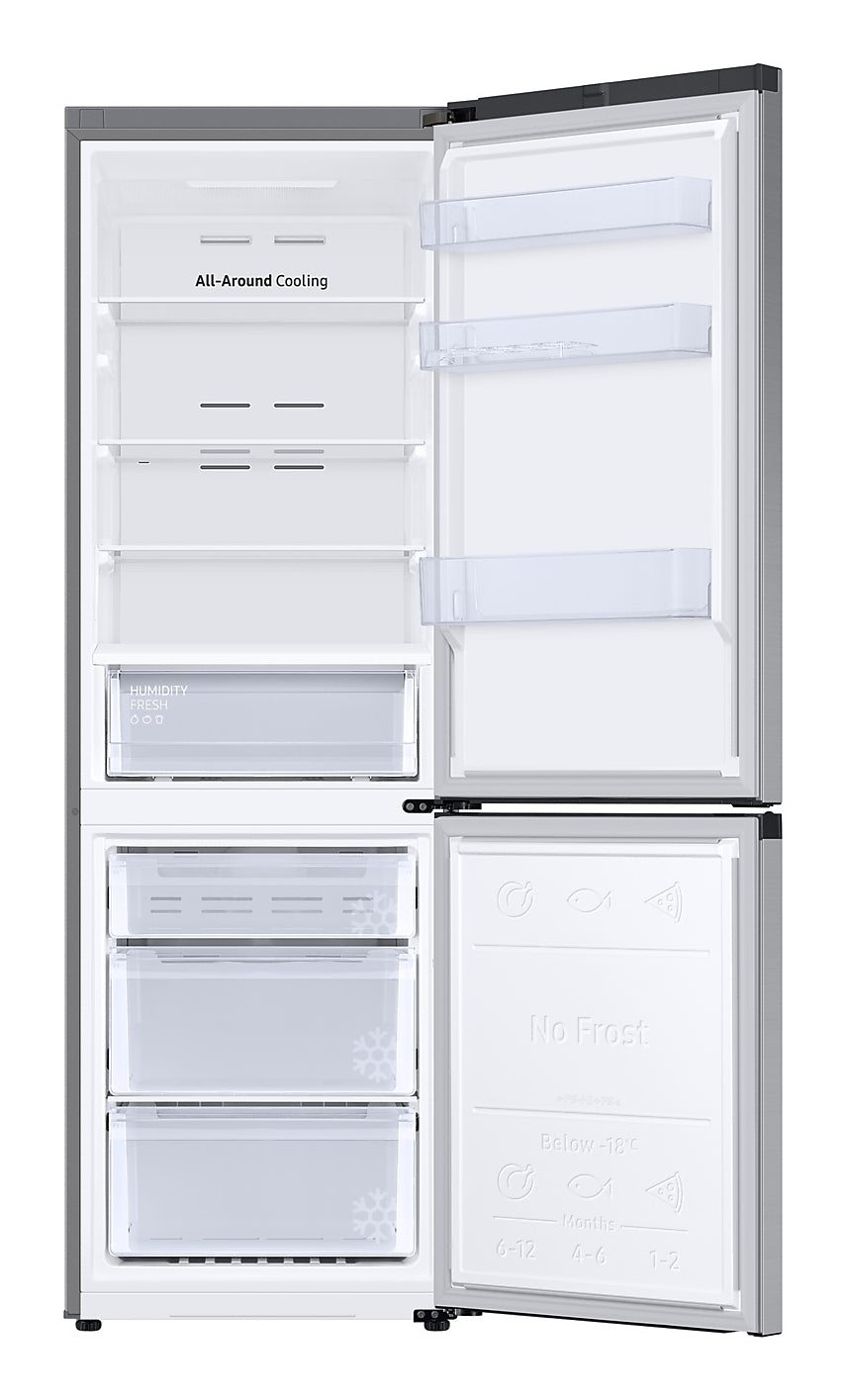 Samsung RB34C600ESA – Koel-vriescombinatie – 344L – RVS – No Frost – Stil – Smart – Energieklasse E
