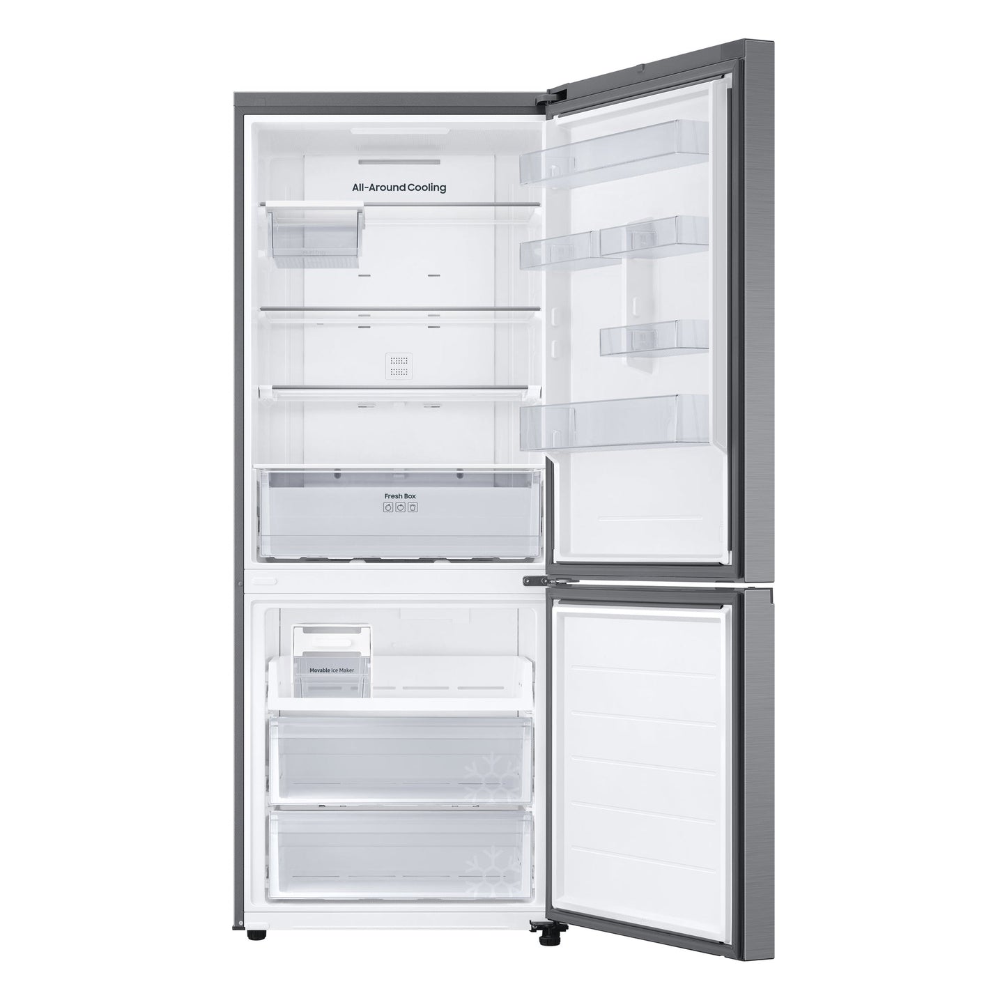 Samsung RB50DG602ES9EO – Koel-vriescombinatie – 508L – App-connectiviteit – RVS design