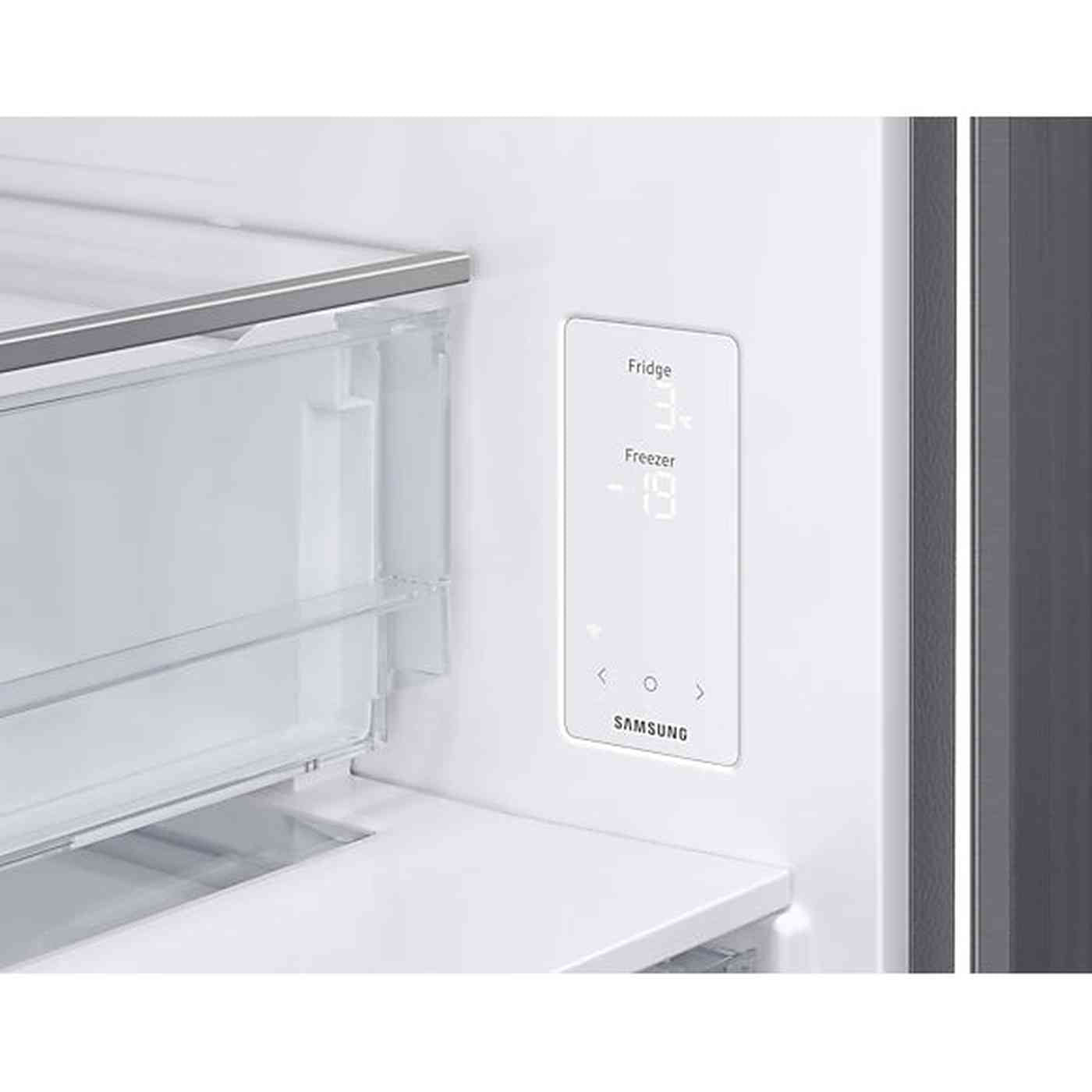 Samsung RB53DG703DS9 – Koel-vriescombinatie – 538L – RVS – No Frost – Energieklasse D – Smart – 203 cm hoog – Stil