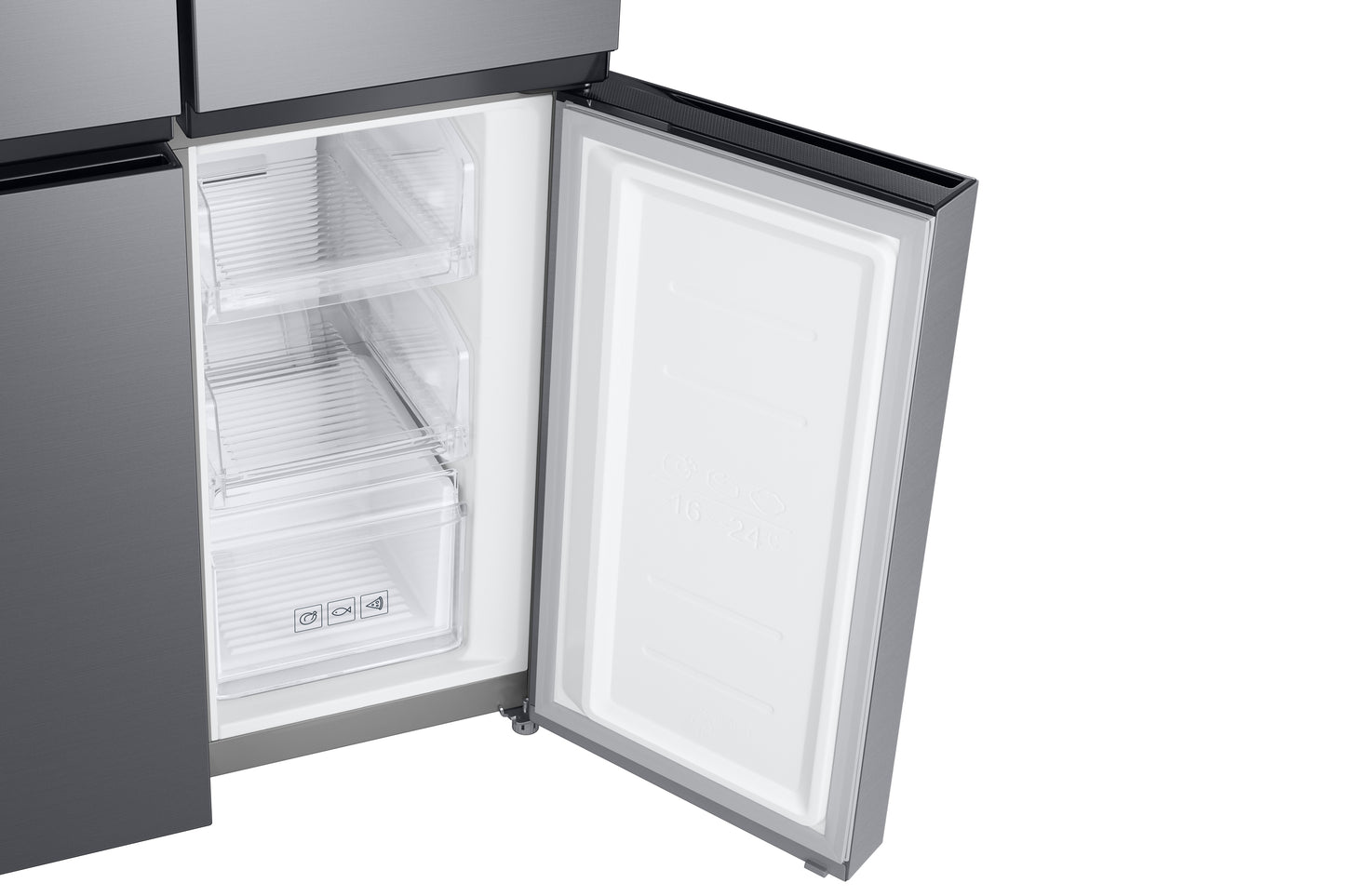 Samsung RF48A400EM9 – Amerikaanse koelkast – 488 l – No Frost – IJsblokjesmachine – RVS – Energieklasse E