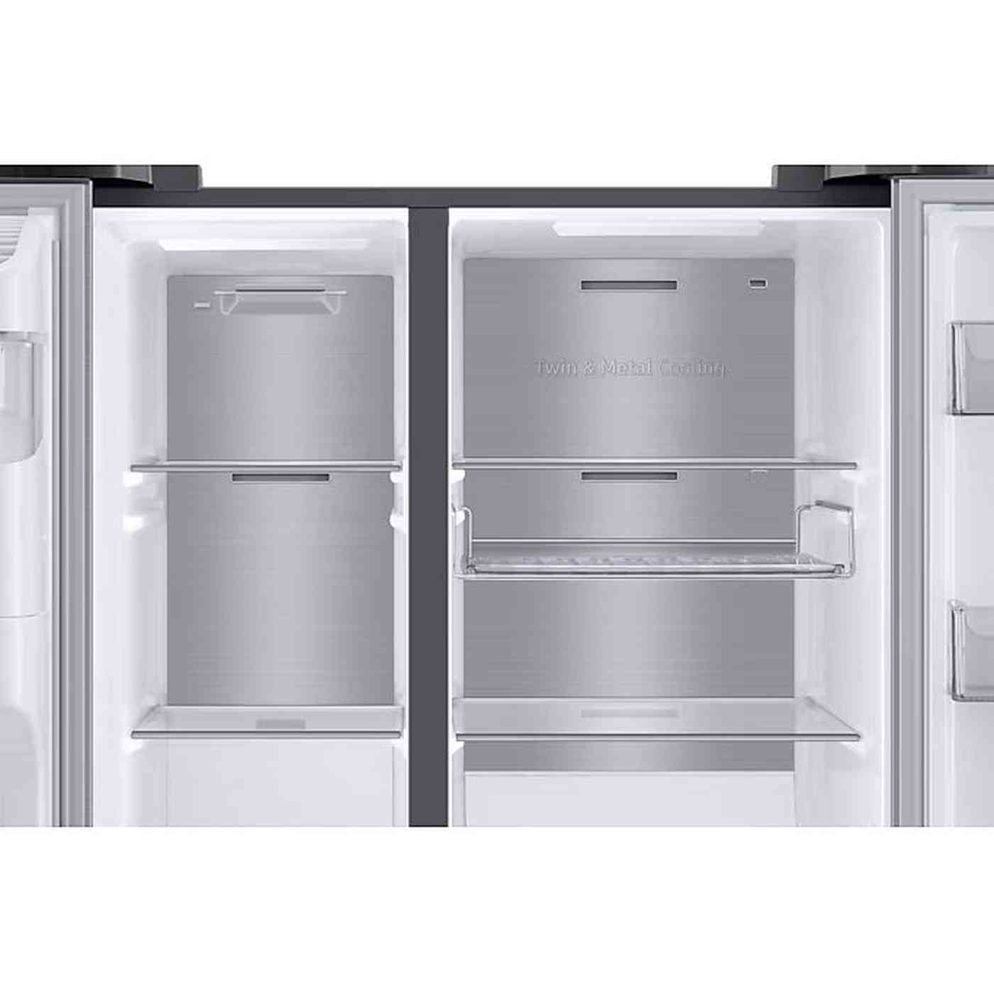 Samsung RS6HA8891SL – Amerikaanse Koelkast – 614 l – No Frost – IJsdispenser – Wifi – Grijs
