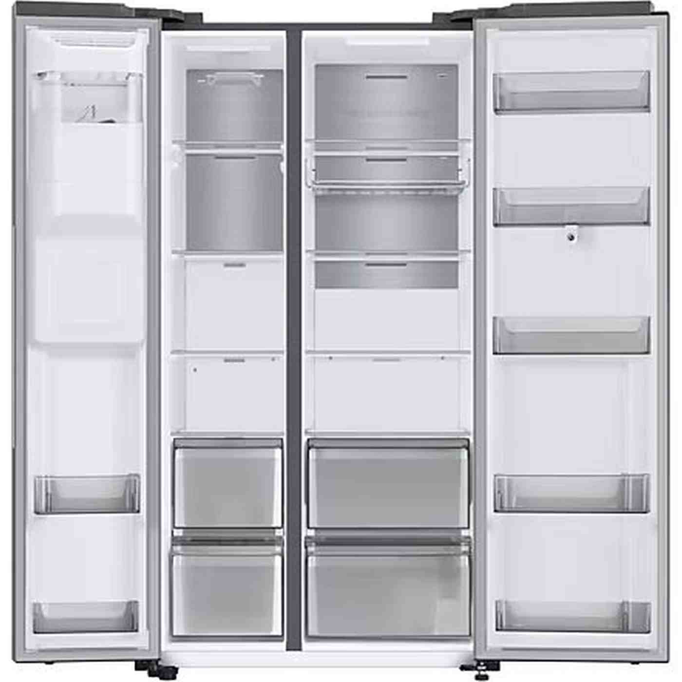 Samsung RS6HA8891SL – Amerikaanse Koelkast – 614 l – No Frost – IJsdispenser – Wifi – Grijs