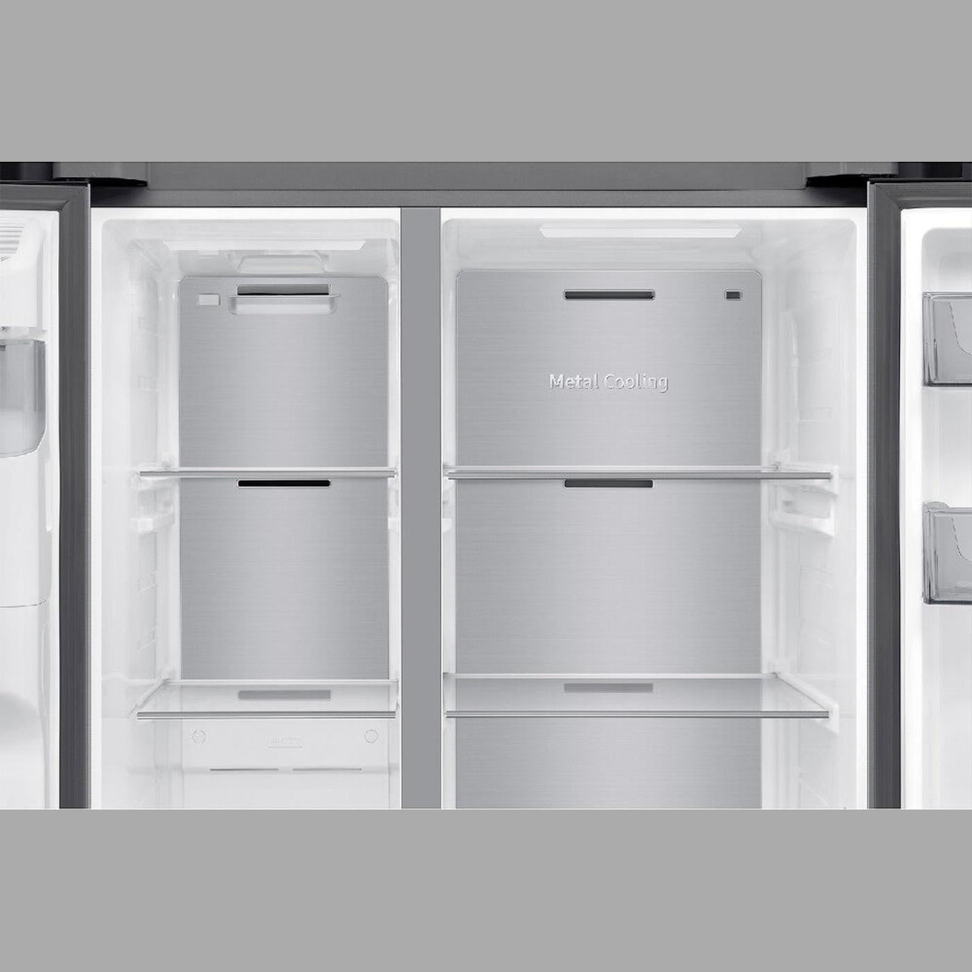 Samsung RS70F64KETEO – Amerikaanse Koelkast – 640 l – RVS – 36 dB – No Frost – Wateraansluiting – Energieklasse E