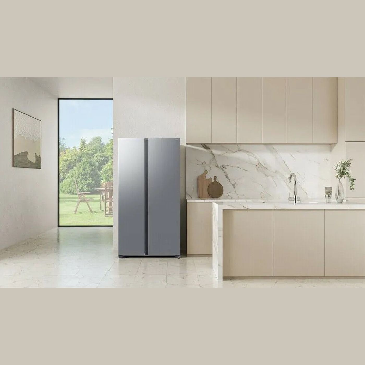 Samsung RS70F65QETEO – Amerikaanse Koelkast – 659 l – RVS – 36 dB – No Frost – App-bediening