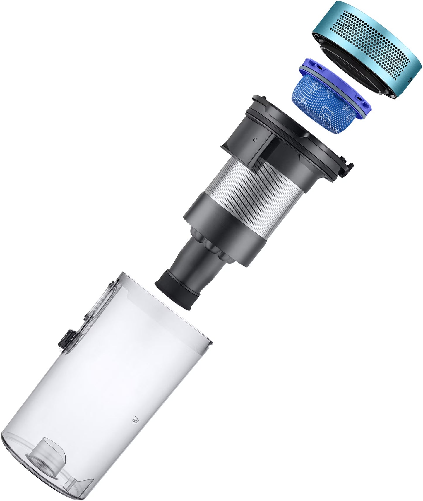Samsung VS20B75AGR1 – Draadloze Stofzuiger – 60 min – Zakloos – Munt-Zwart – HEPA-filter