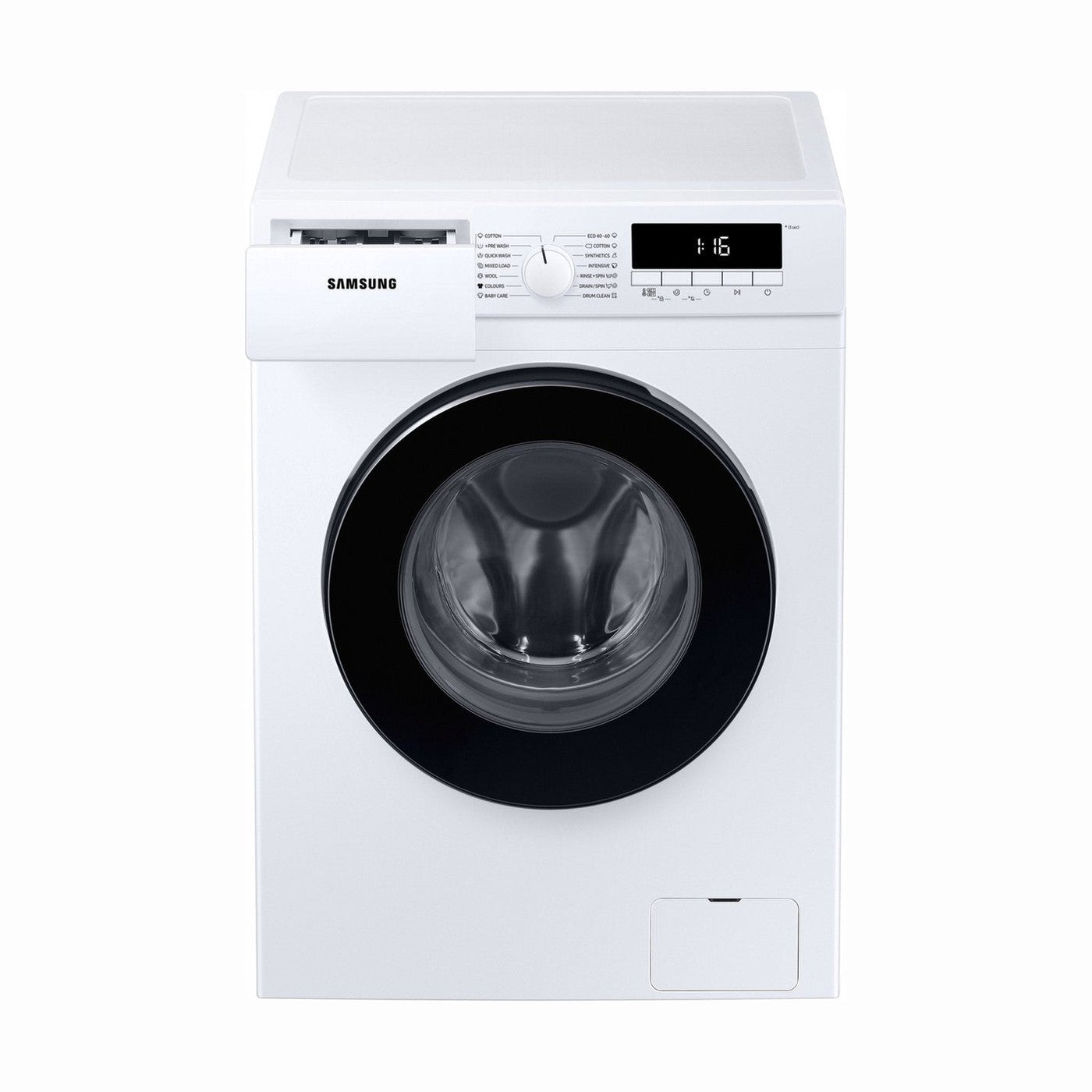 Samsung WW70T304MBW/LE – Voorlader wasmachine – 7 kg – 1400 rpm – Energiezuinig – Stil – Wit – Energieklasse D