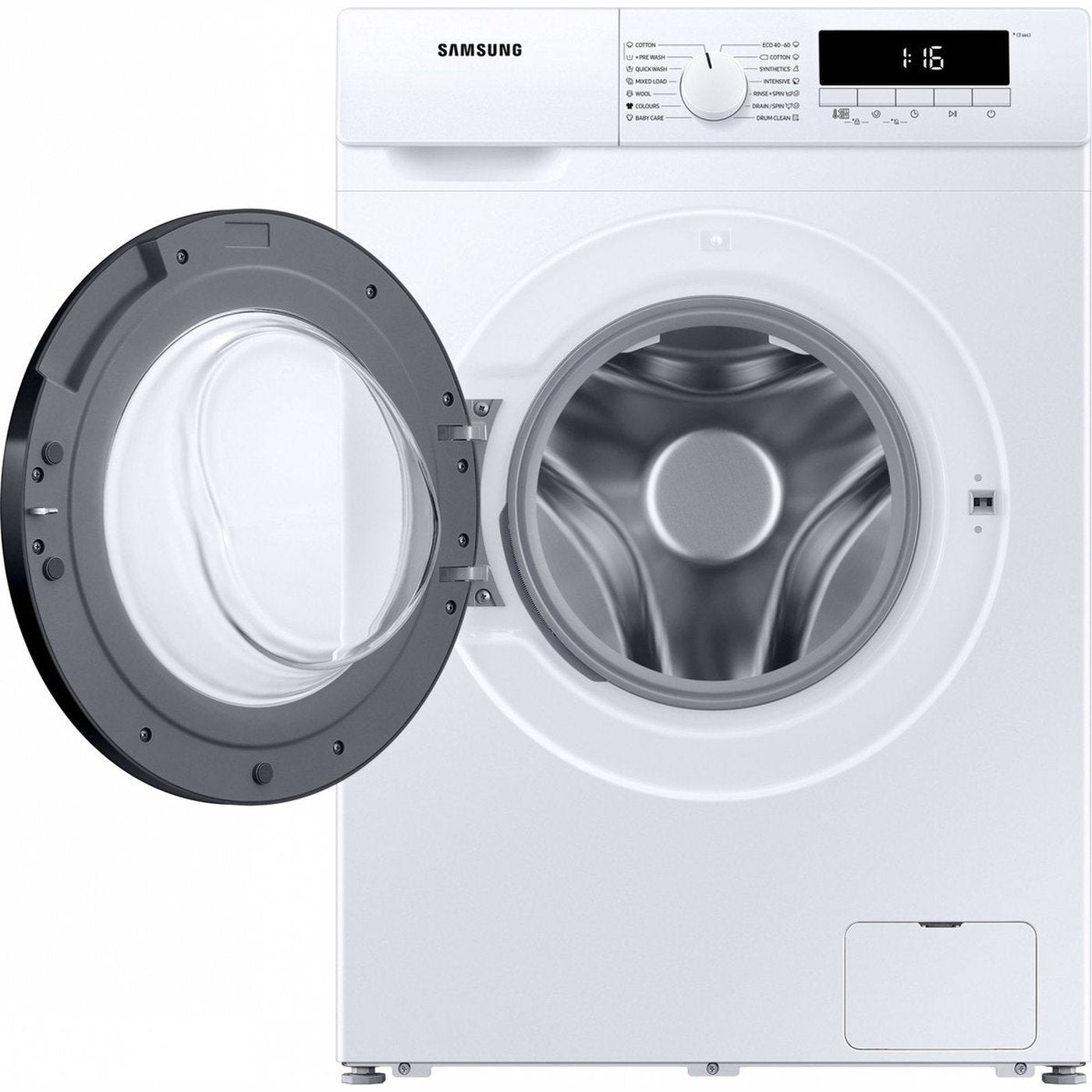 Samsung WW70T304MBW/LE – Voorlader wasmachine – 7 kg – 1400 rpm – Energiezuinig – Stil – Wit – Energieklasse D