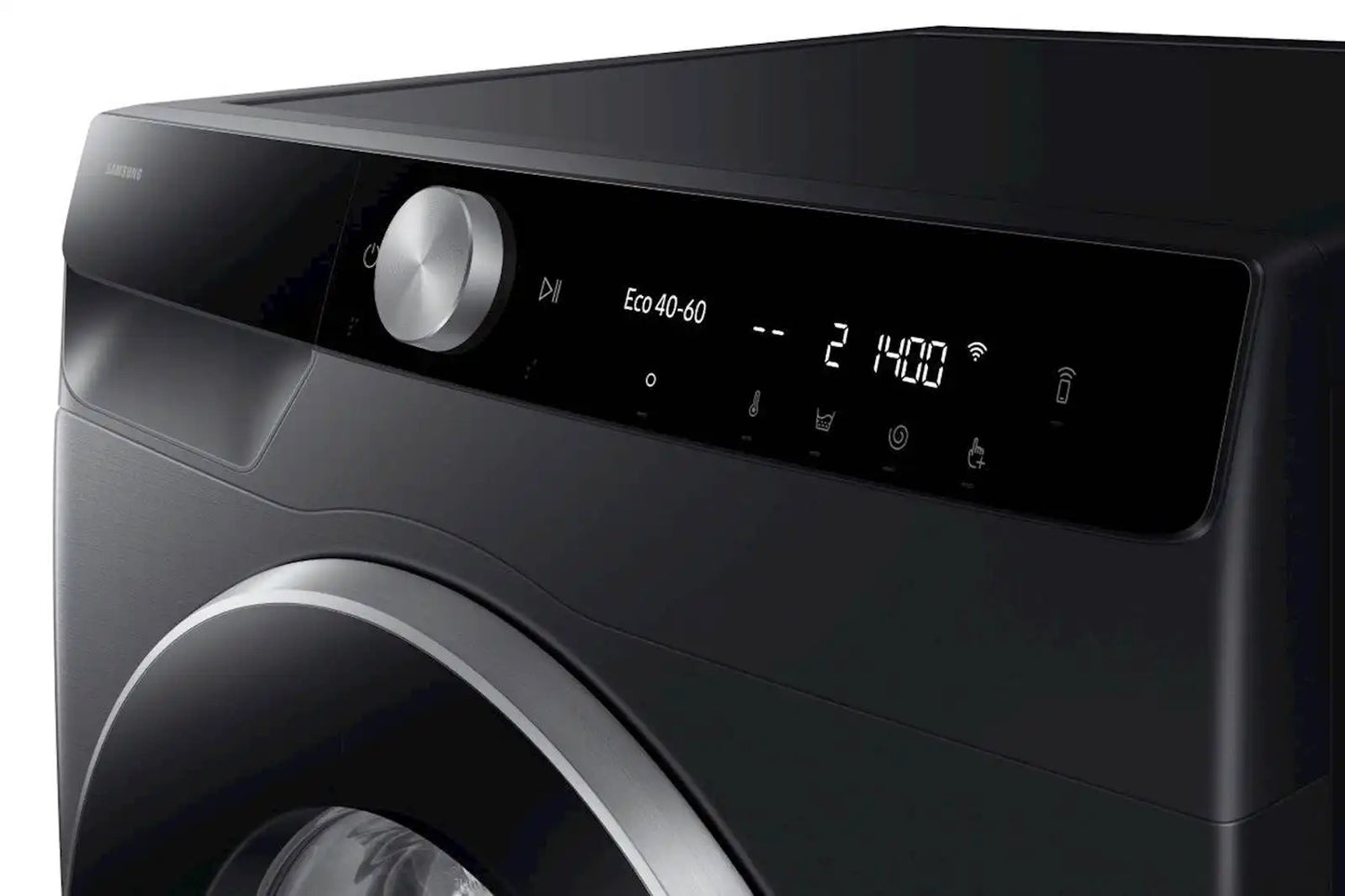 Samsung WW90DG6U8FLBU4 – Wasmachine – 9 kg – 1400 rpm – Energieklasse A – Zwart – App-bediening – Stil