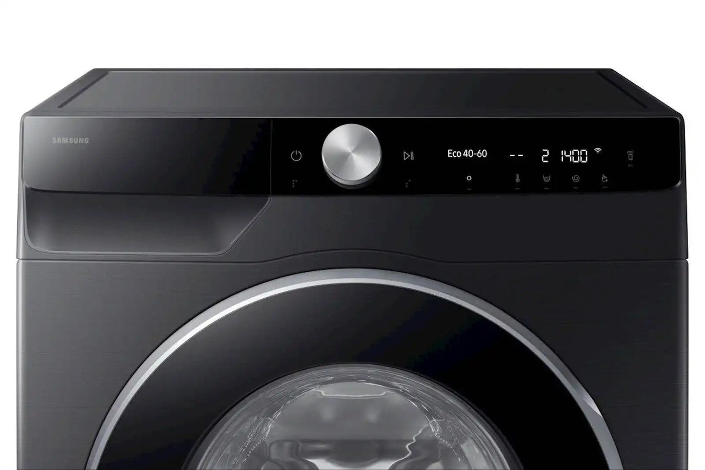 Samsung WW90DG6U8FLBU4 – Wasmachine – 9 kg – 1400 rpm – Energieklasse A – Zwart – App-bediening – Stil
