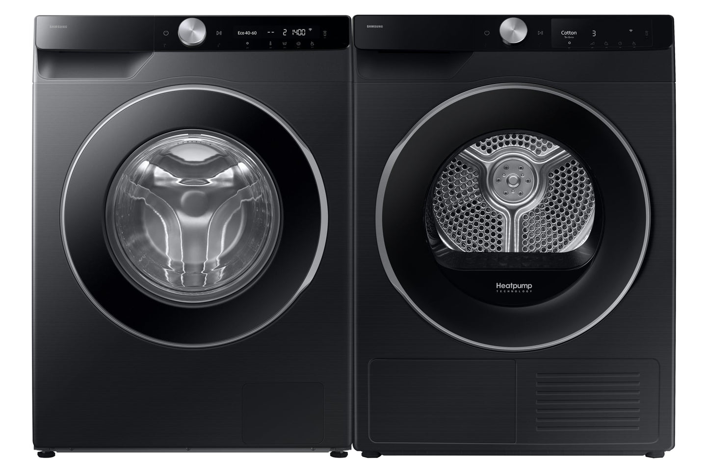 Samsung WW11DG6B25LBU3 – Wasmachine – 11 kg – Zwart – Energieklasse A – 1400 rpm – Smart App