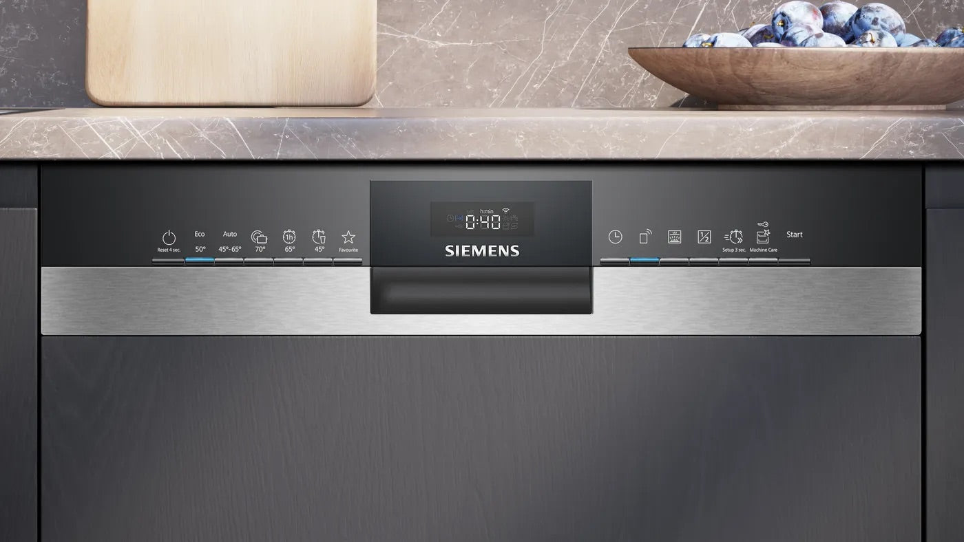 Siemens SN53ES06VE – Inbouwvaatwasser – 14 couverts – Energieklasse B – Stil – Besteklade