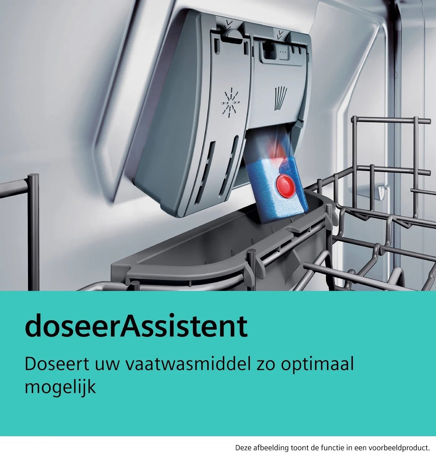 Siemens SN53ES06VE – Inbouwvaatwasser – 14 couverts – Energieklasse B – Stil – Besteklade