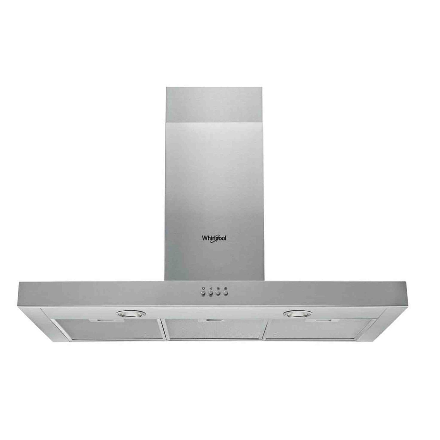 Whirlpool AKR559/3IX – Afzuigkap – Stijlvolle wandschouw met afvoer/recirculatie en 66 kWh energieverbruik