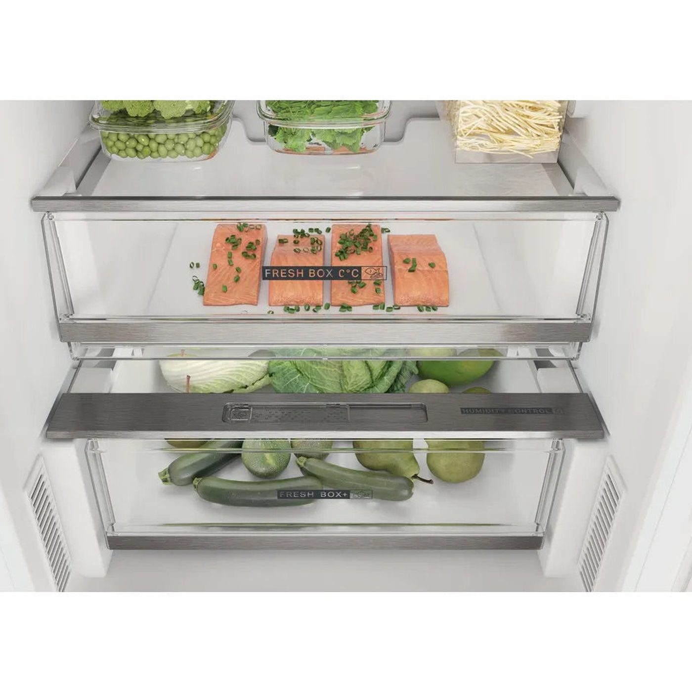 Whirlpool W7X83AW – Vrijstaande koel-vriescombinatie – 335 liter – No Frost – Wit – Energieklasse D – Stil en efficiënt
