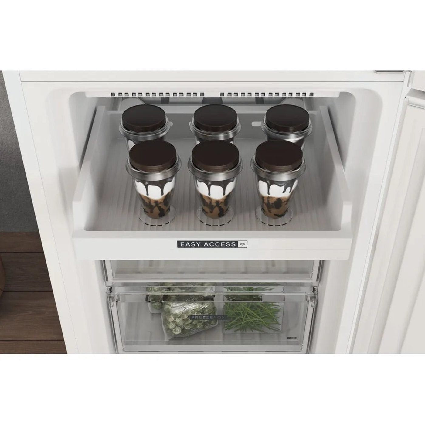 Whirlpool W7X83AW – Vrijstaande koel-vriescombinatie – 335 liter – No Frost – Wit – Energieklasse D – Stil en efficiënt