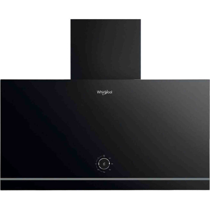Whirlpool WHVA62FLMK – Afzuigkap – Wandschouw – RVS & Glas en recirculatie- of afvoersysteem
