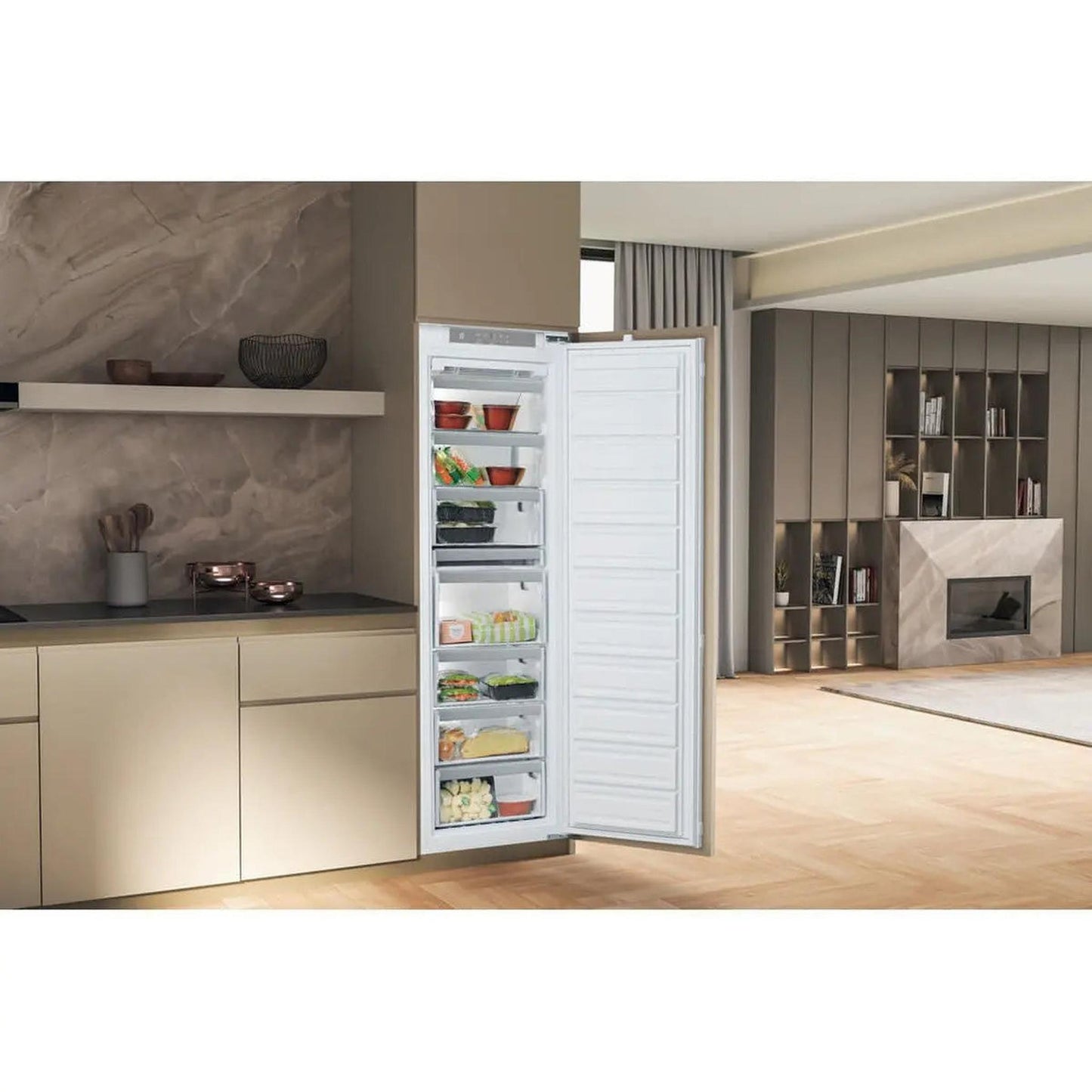Whirlpool AFB18402 - Inbouw vriezer - No Frost