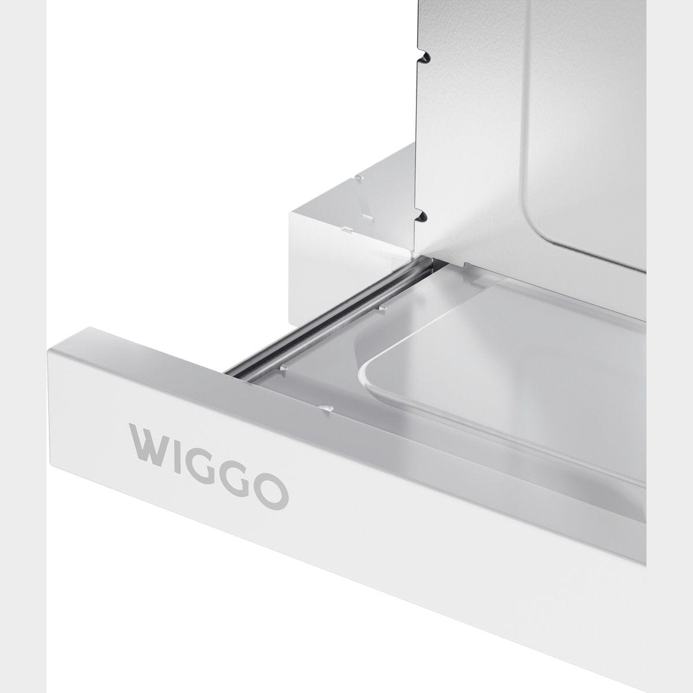 Wiggo WE-E632ER(W) – Vlakscherm Afzuigkap – Wit – 60 cm – LED – Energiezuinig – Fluisterstil