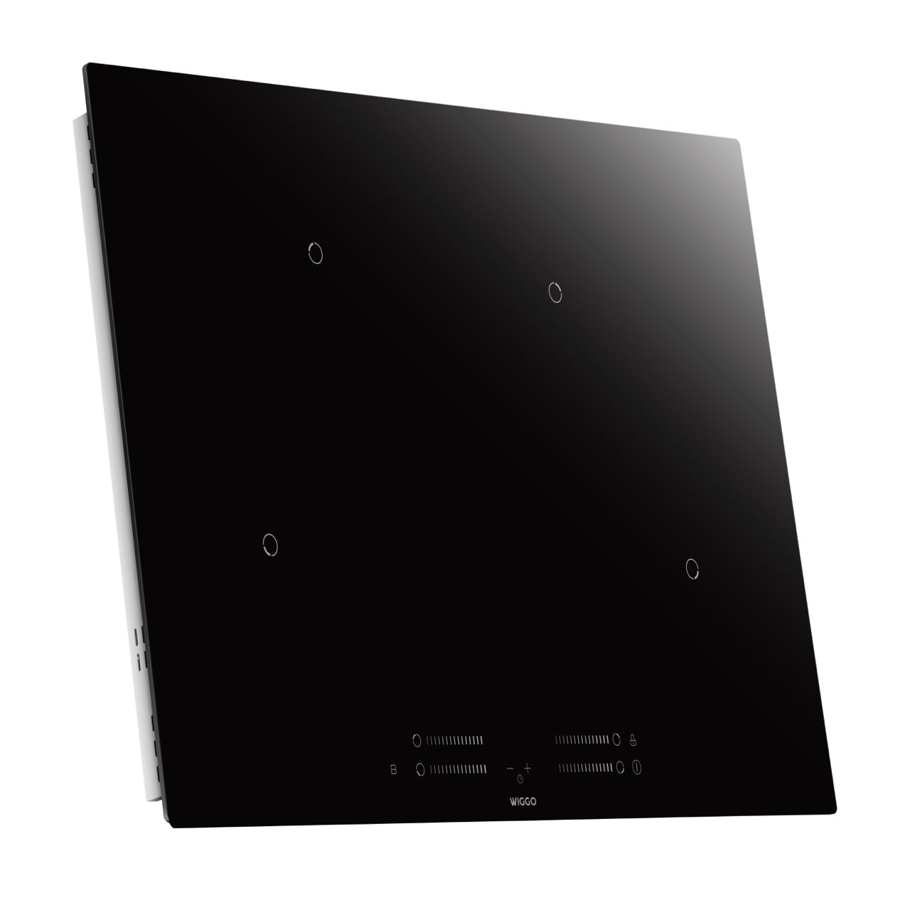 Wiggo WH-B834IRS(B) – Inductiekookplaat – 77 cm breed – 4 kookzones – Touchbediening – Zwart – 7100W