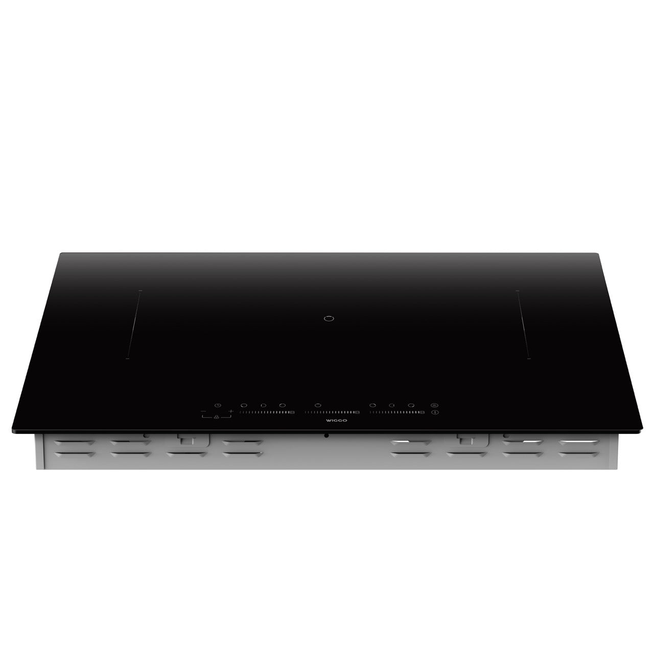 Wiggo WH-B935IRS(B) – Inductiekookplaat – 90 cm – 5 zones + 2 bridges – 7600W – Touch – Zwart – Keramisch glas – 3-fase