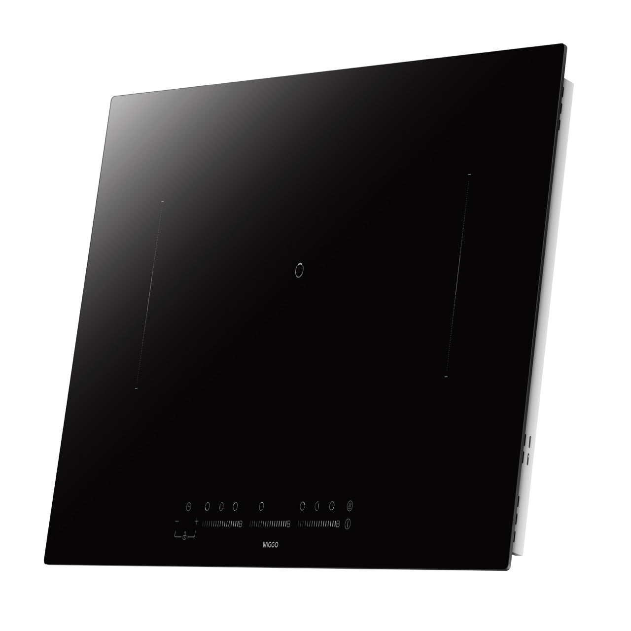 Wiggo WH-B935IRS(B) – Inductiekookplaat – 90 cm – 5 zones + 2 bridges – 7600W – Touch – Zwart – Keramisch glas – 3-fase