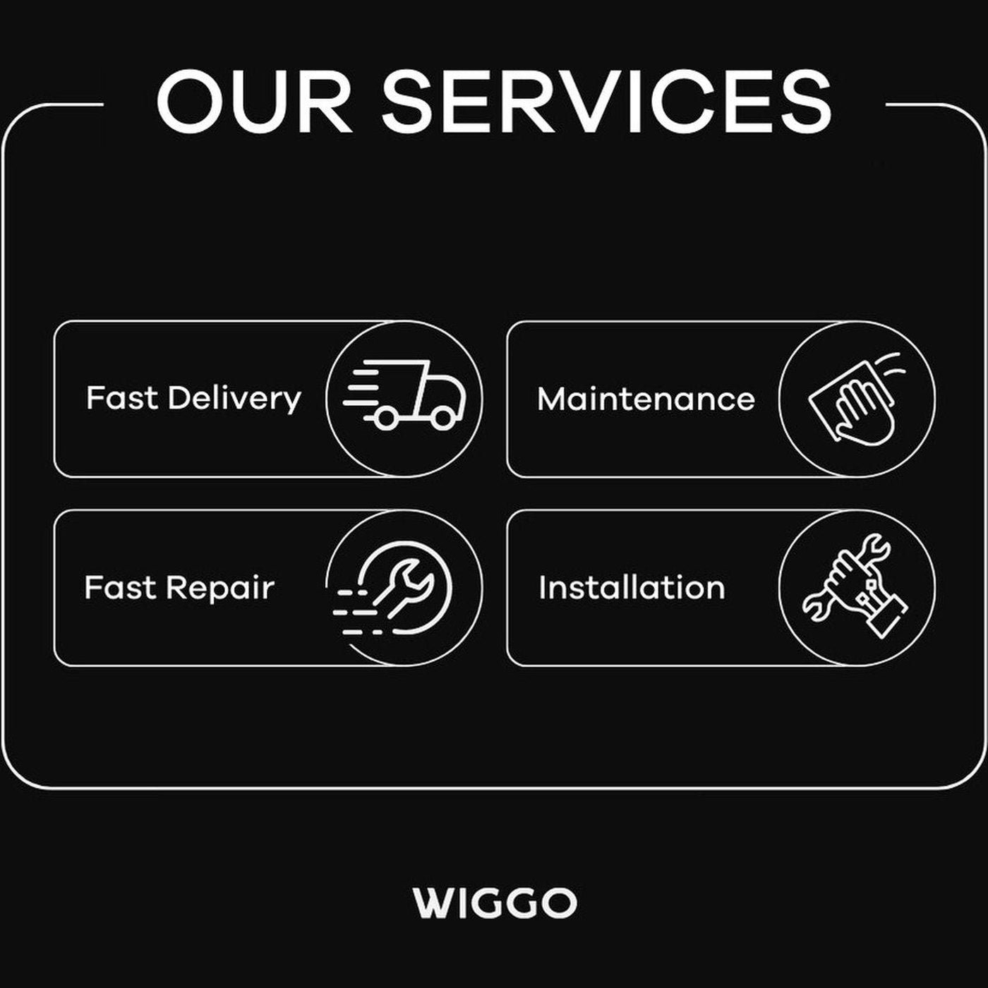 Wiggo WO-E605R(BX) - Gasfornuis