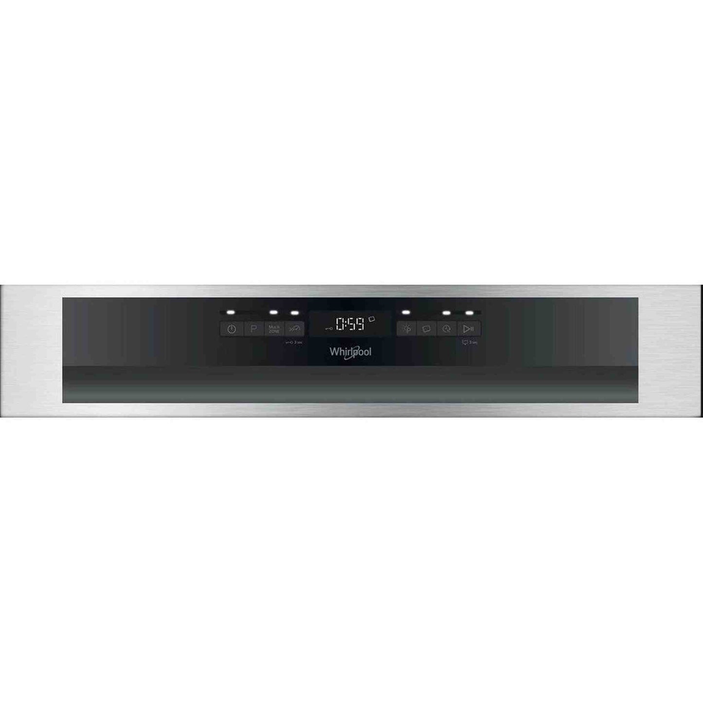 Whirlpool WFO3T133PFX - Vrijstaande vaatwasser